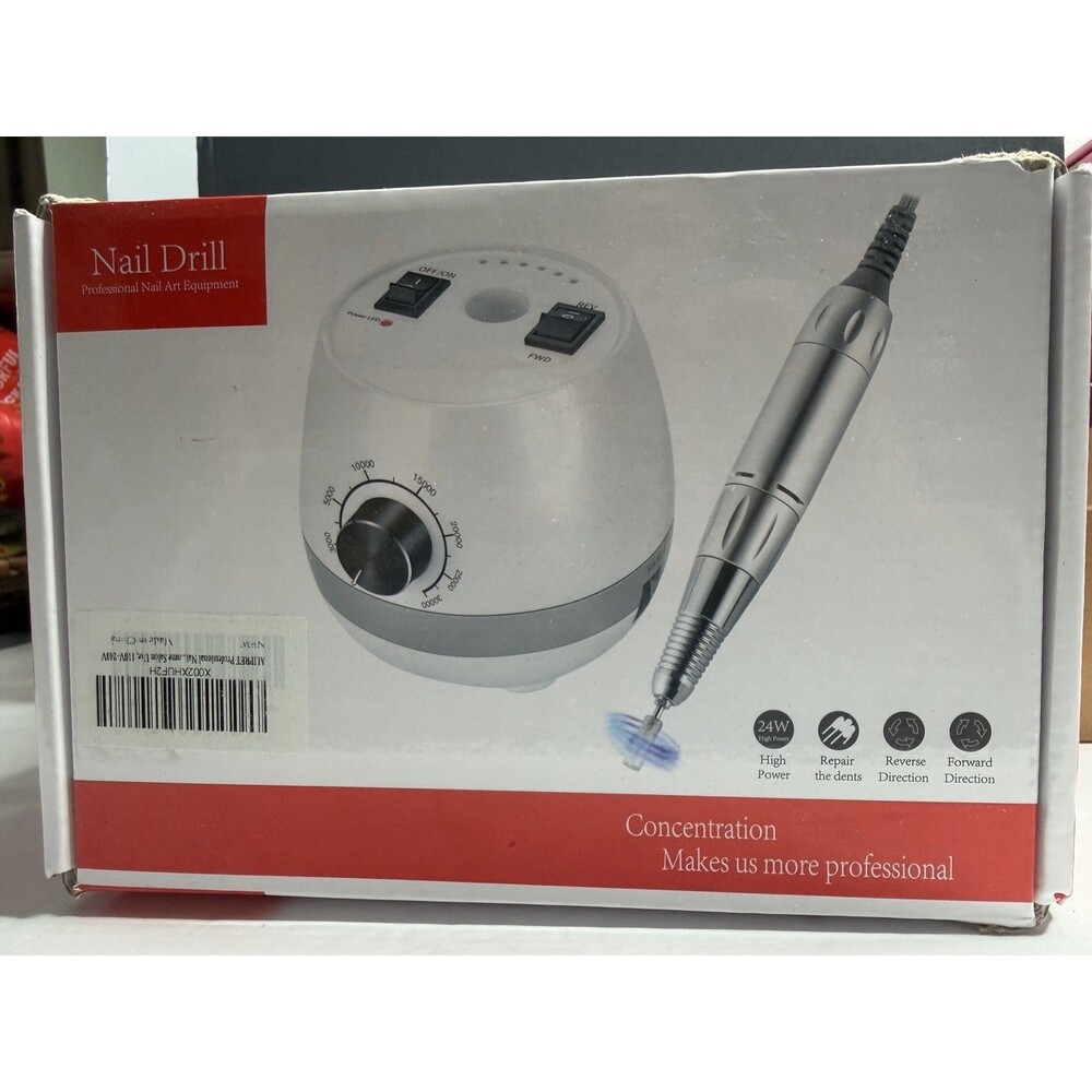 Professional Nail Drill Machine With Foot Peddle (used once)